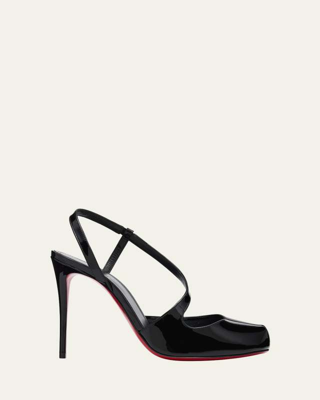 x Maison Margiela Loubiella Tabi-Toe Stilleto Sandals